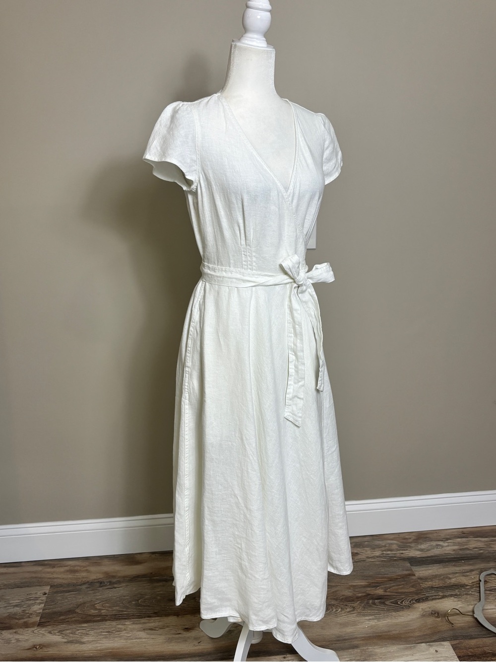 Polo Ralph Lauren Maxi Wrap Linen Dress